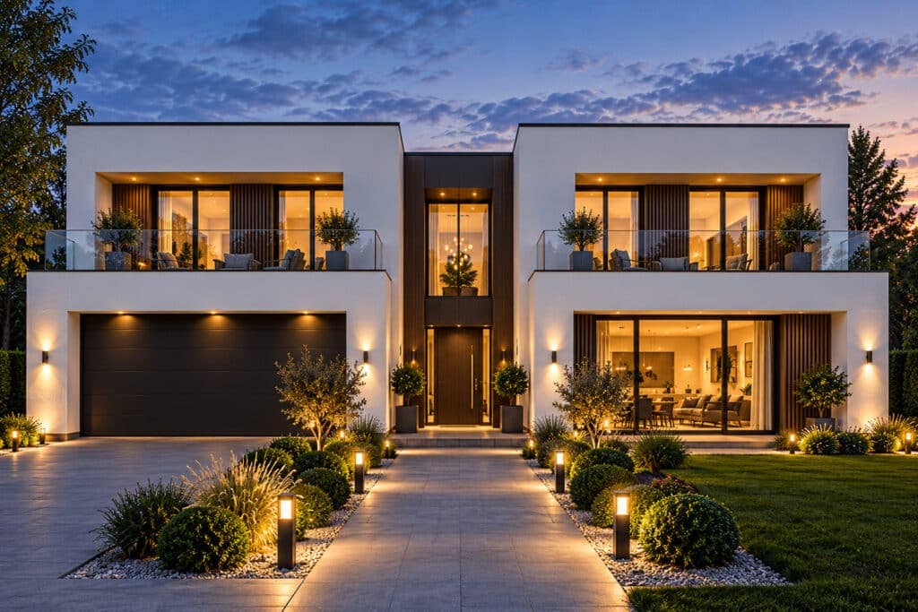 WHITE FRAME HOUSE